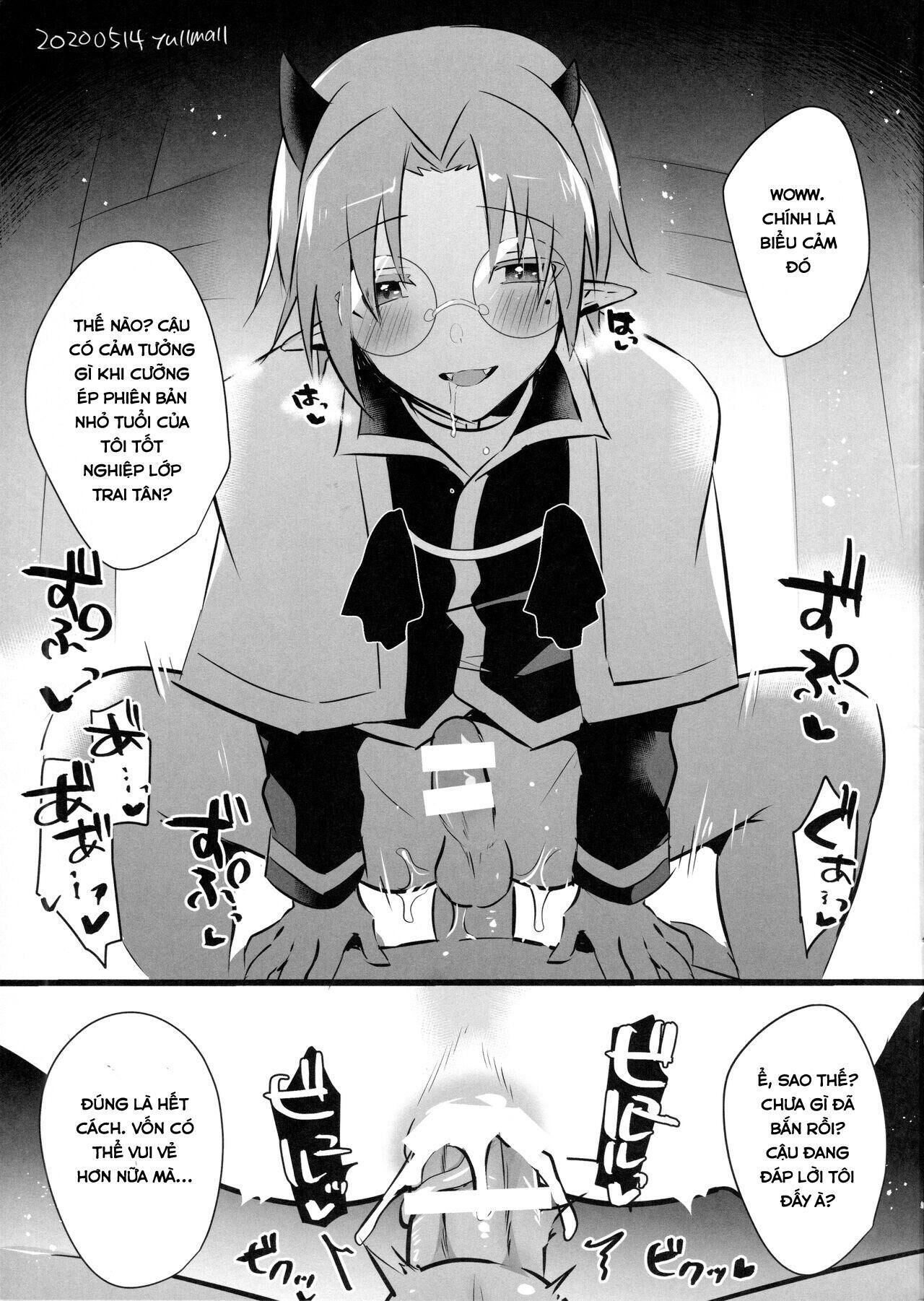 nơi husbando của bạn bị đụ ná thở Chapter 3 Iruma-kun dj - Trang 1