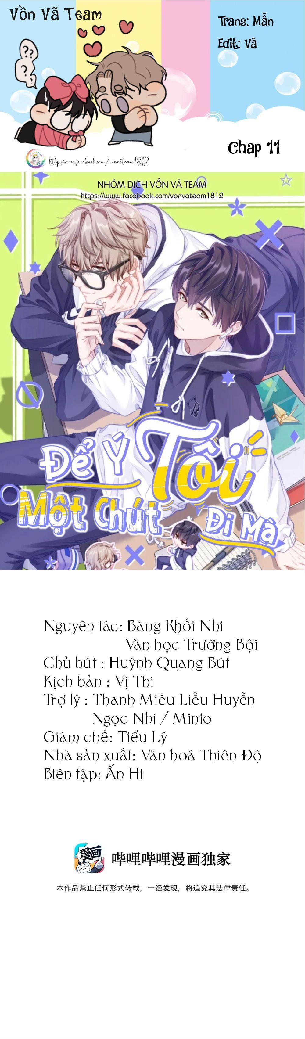 để ý tôi một chút đi mà Chapter 11 - Next Chương 12