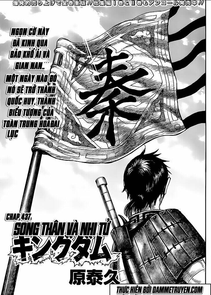 kingdom - vương giả thiên hạ chapter 437 - Next chapter 438