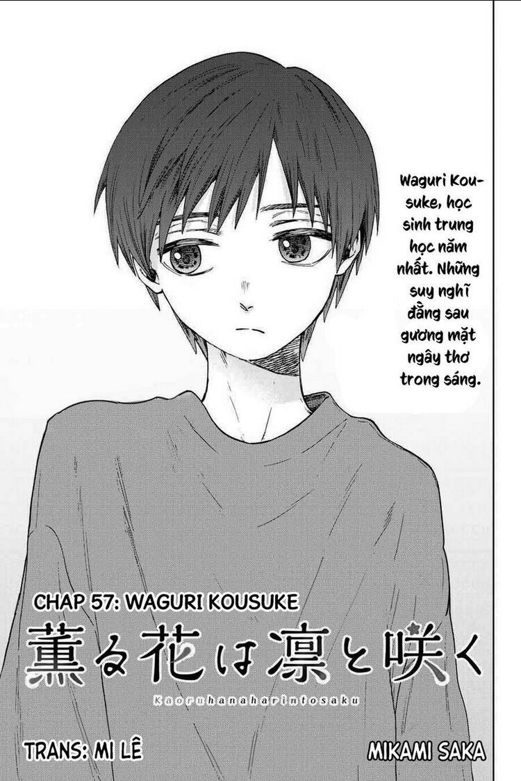 the fragrant flower blooms with dignity - kaoru hana wa rin to saku chapter 57 - Next chapter 58: những cảm xúc đã nảy sinh