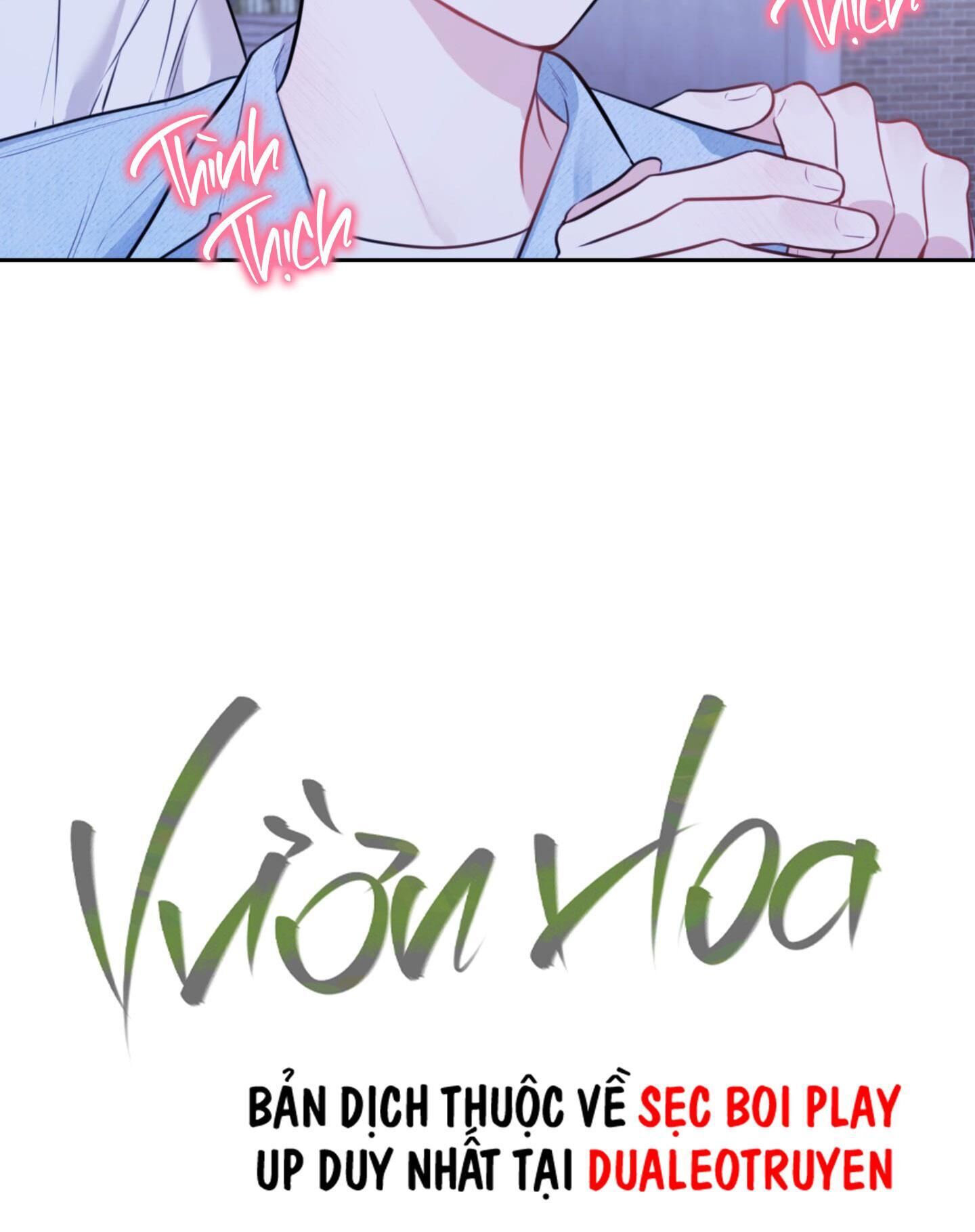 vườn hoa Chapter 27 - Trang 1