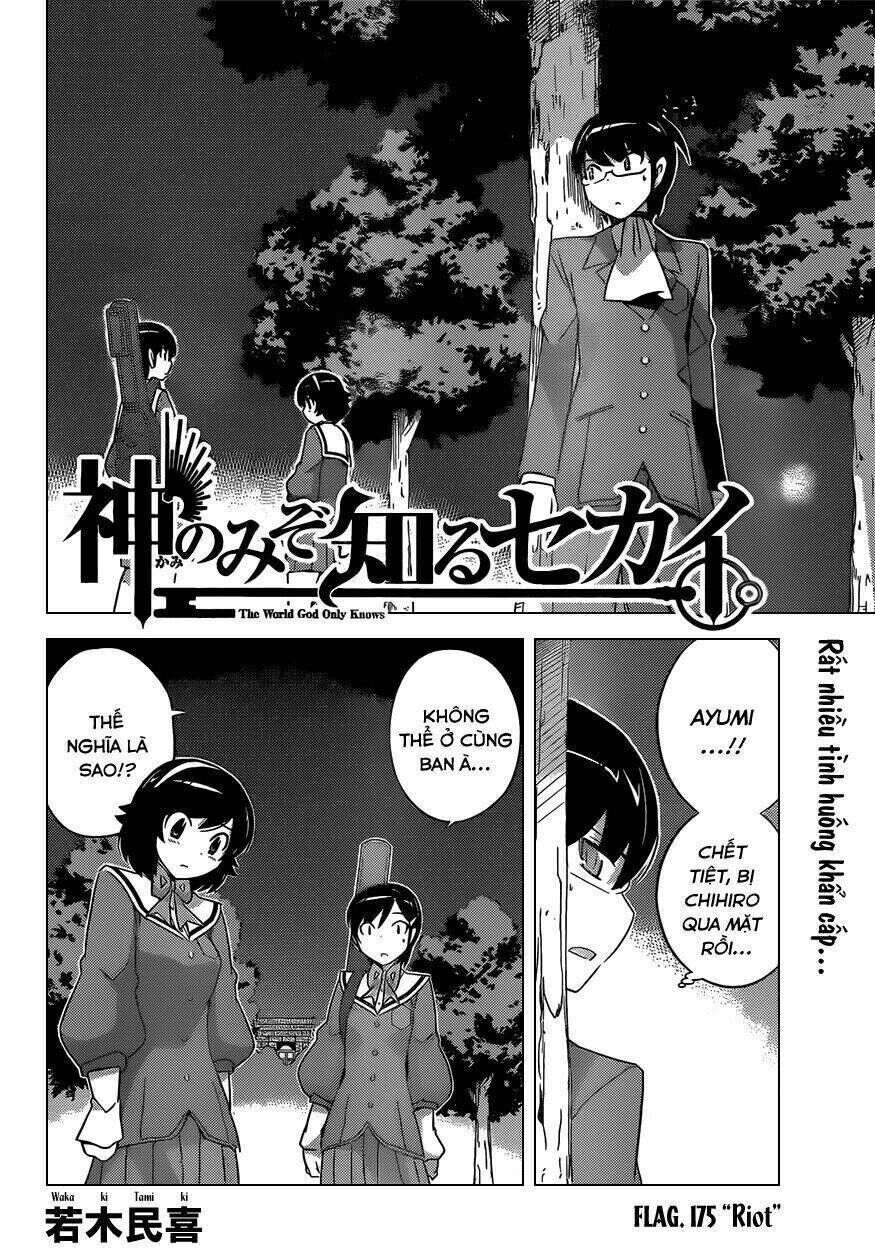 The World God Only Knows - Kami nomi zo Shiru Sekai Chapter 175 - Trang 2