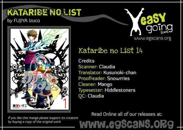 Kataribe No Risuto Chapter 14 - Next Chapter 15