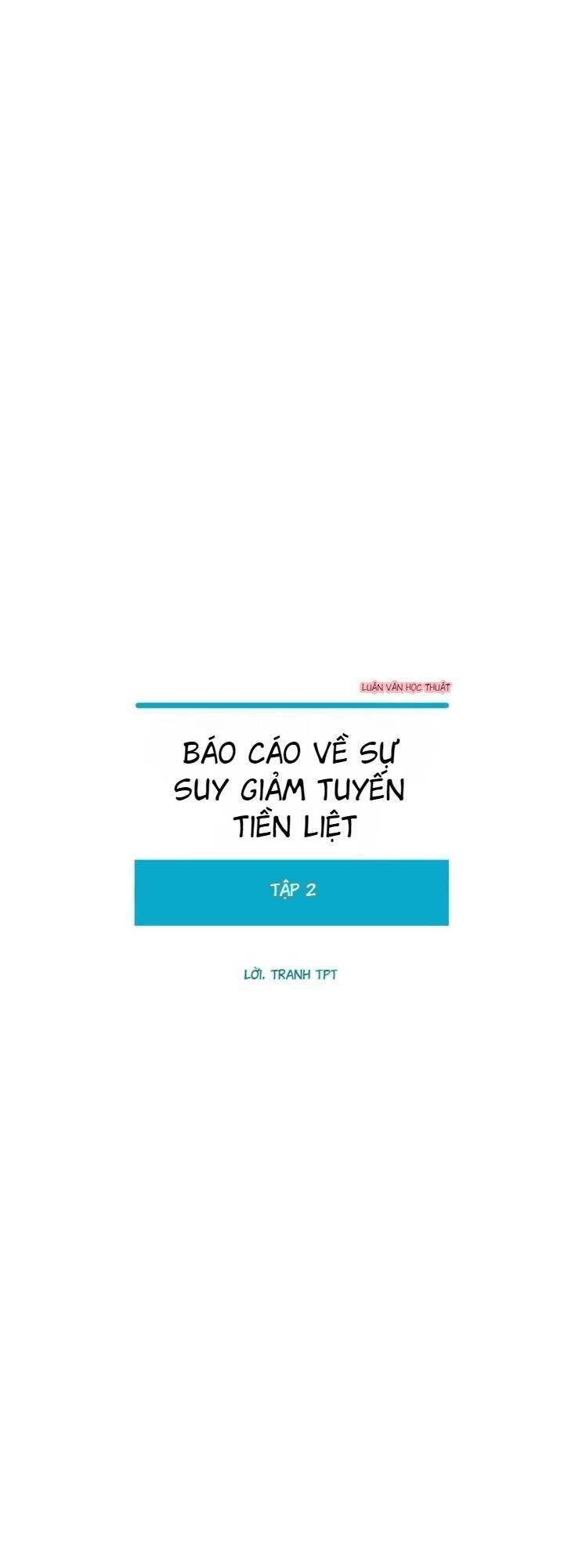 Báo Cáo Thu Thập Dữ Lệu Về Tuyến Tiền Liệt Chapter 2 - Trang 2