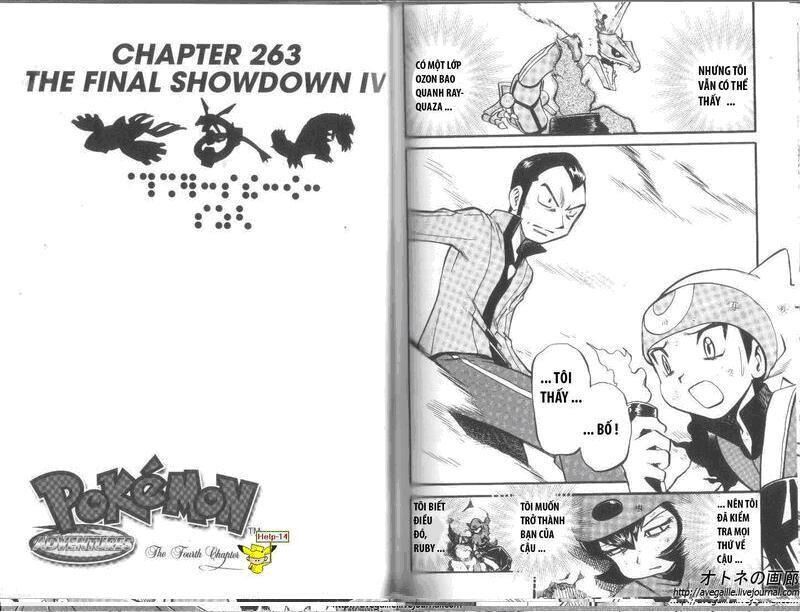 pokemon special Chapter 263 - Next Chapter 266