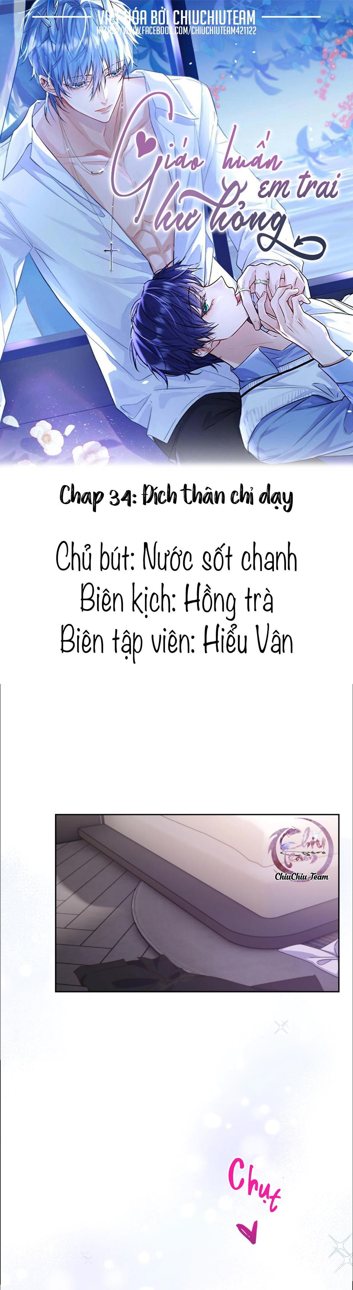 giáo huấn em trai hư hỏng Chapter 34 - Trang 1