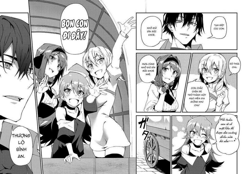 s rank boukensha de aru ore no musume-tachi wa juudo no father con deshita chapter 6: tạm chia xa - Trang 2