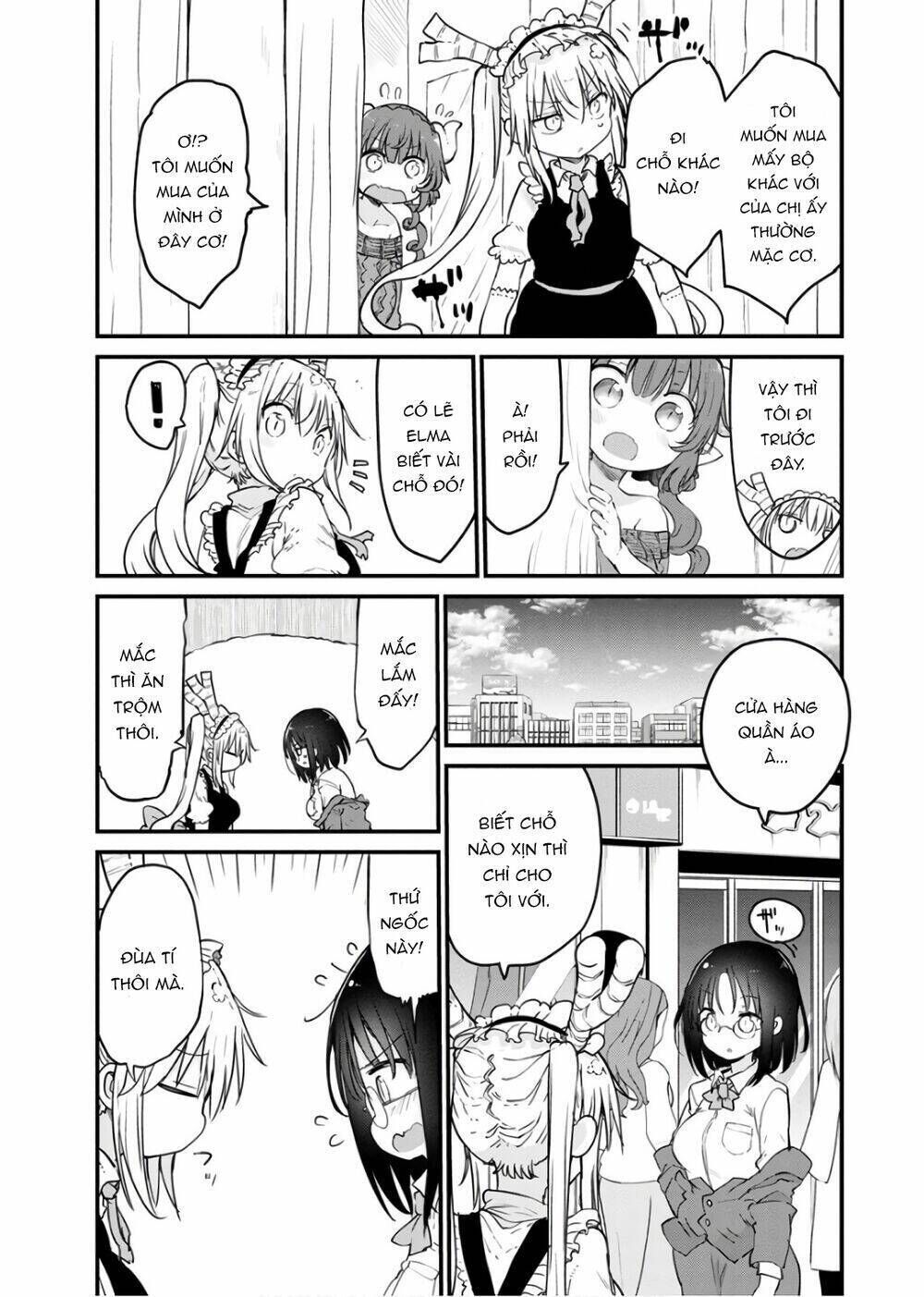 cuộc sống trả ơn của nàng rồng tohru! chapter 79: \"tooru và thời trang\" - Trang 2