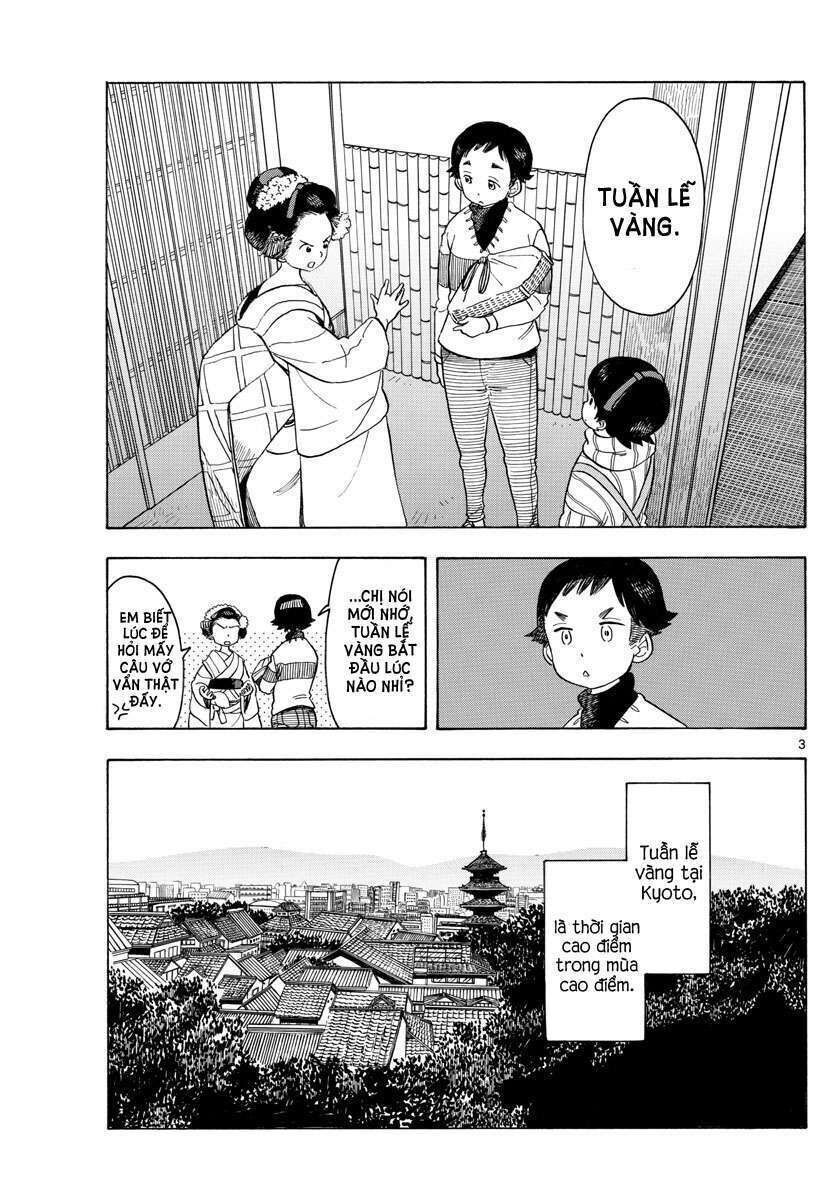 maiko-san chi no makanai-san chapter 76: mùa cao điểm - Trang 1