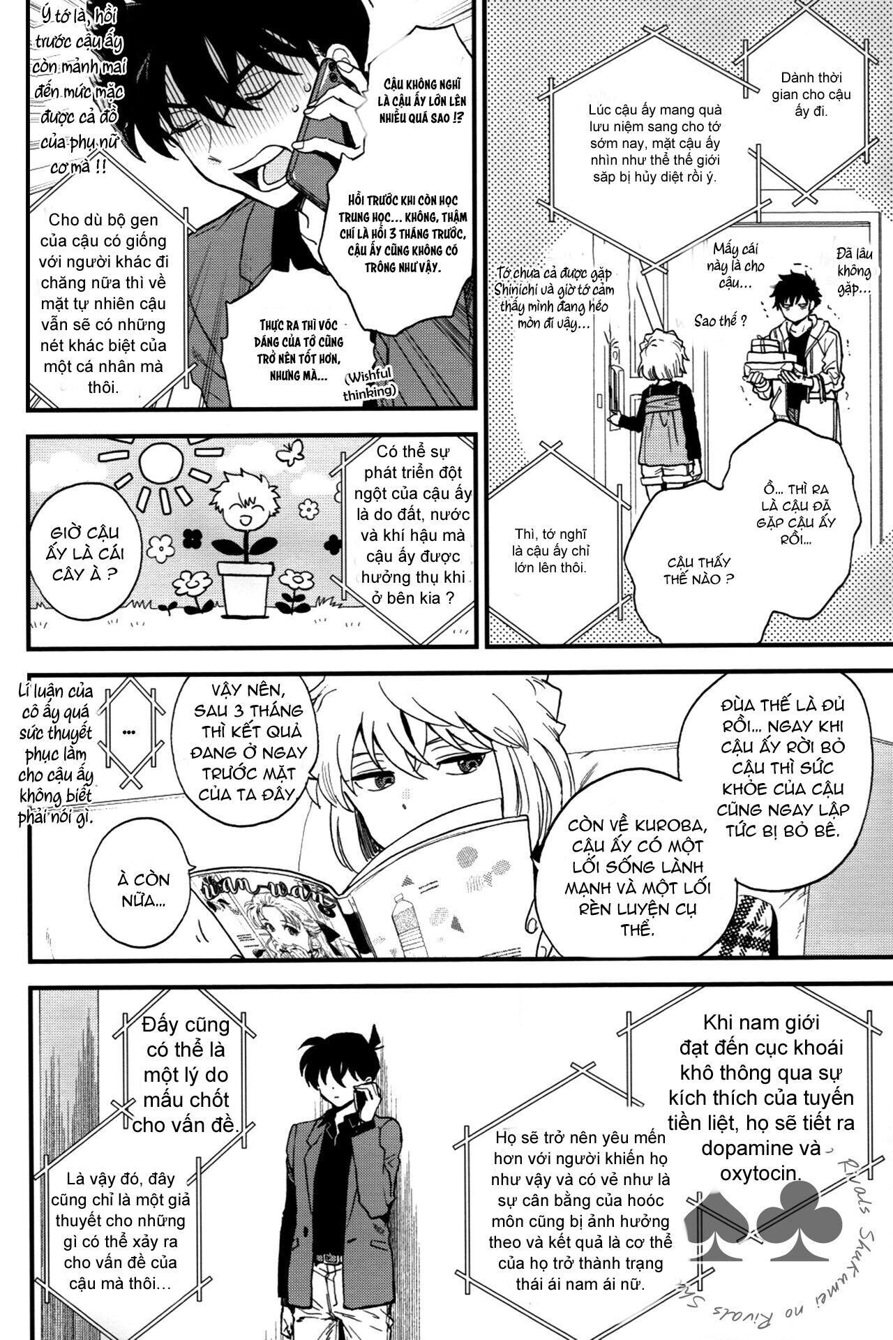 DJ Detective Conan Chapter 2 KaitoxShinichi - Trang 2