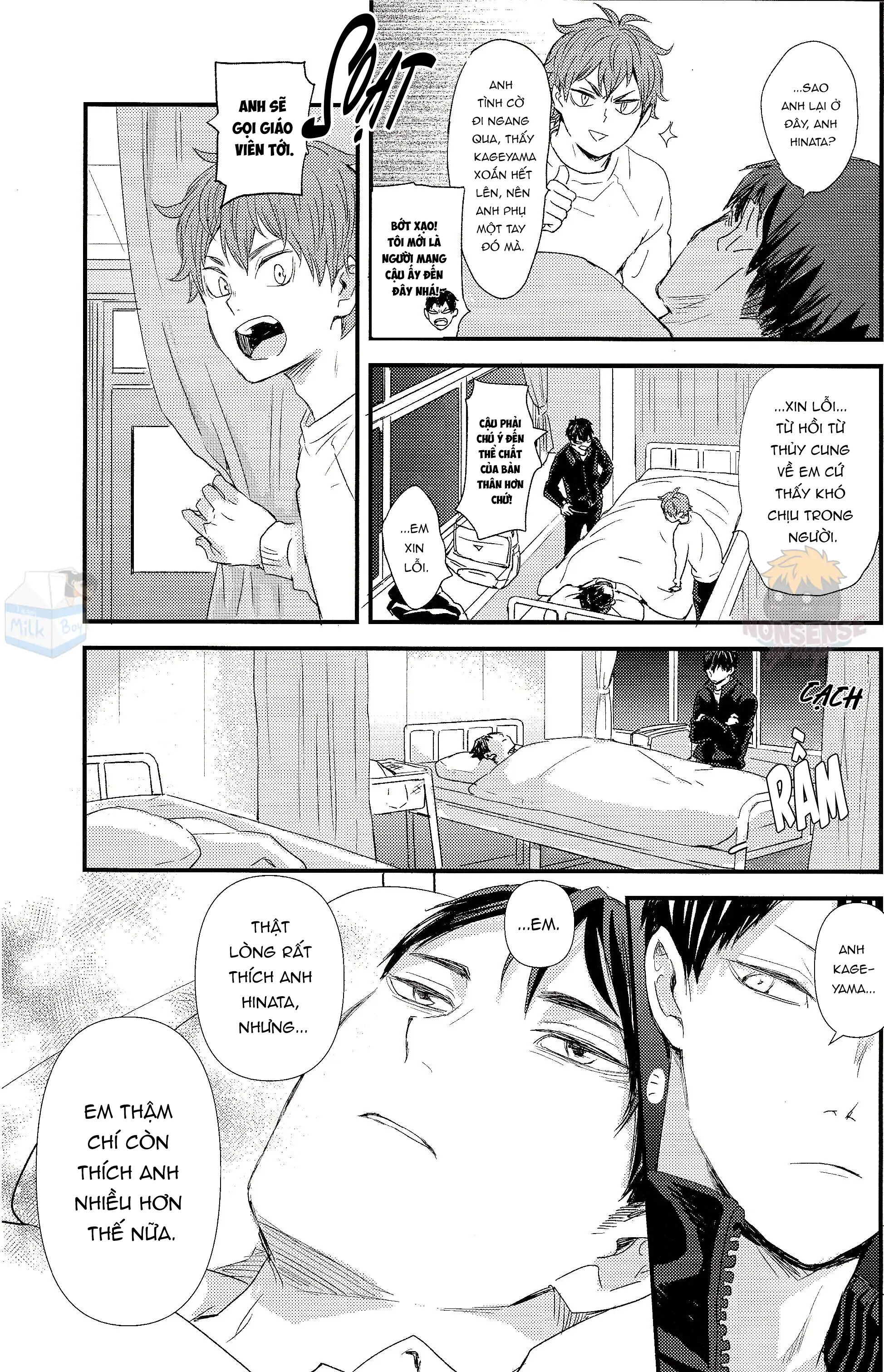 [KAGEHINA DOUJINSHI] - CÁ BƠI TRÊN TRỜI Chapter 2 - Trang 2