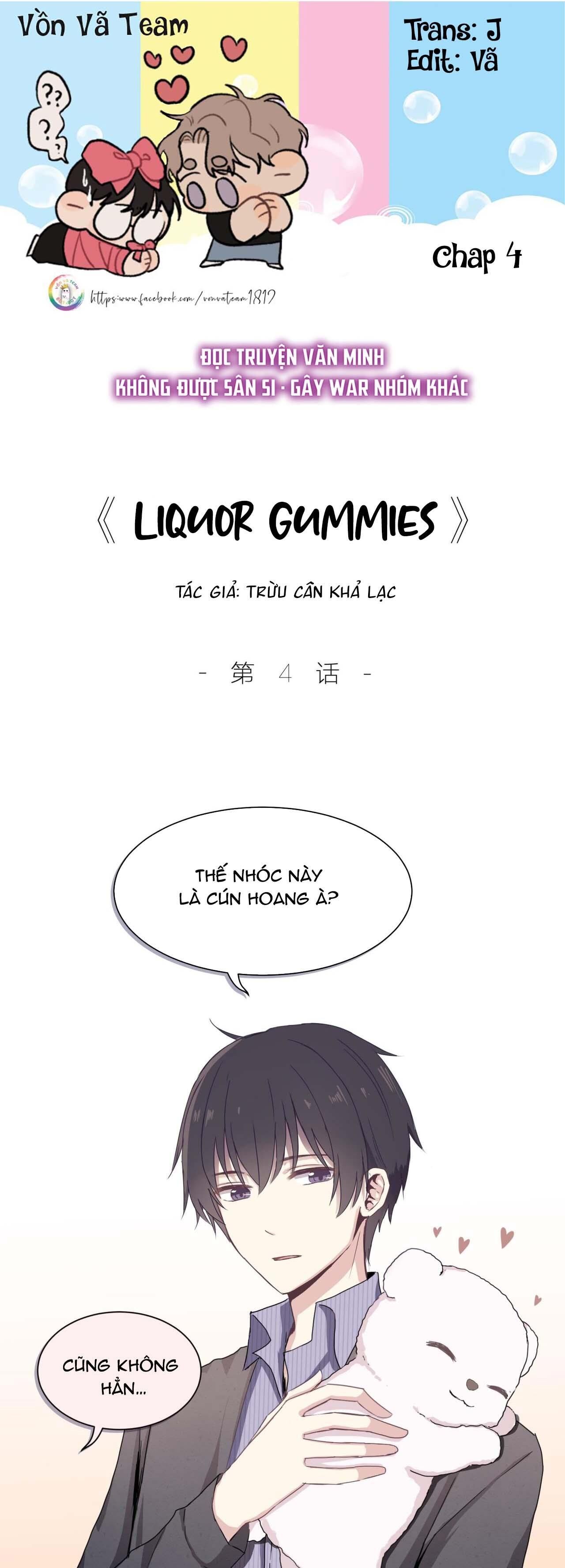 Liquor Gummies Chapter 4 - Trang 1