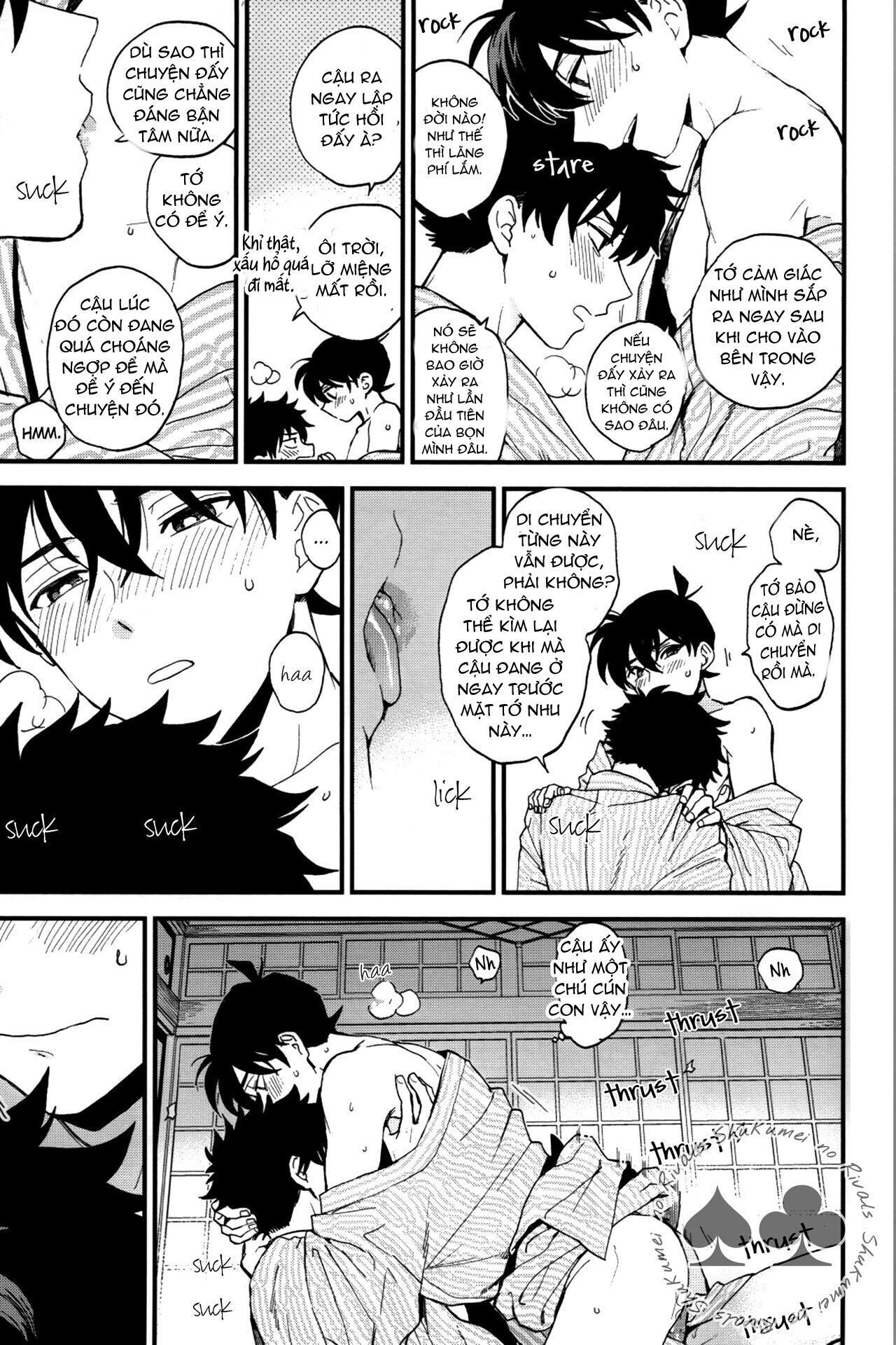 DJ Detective Conan Chapter 2 KaitoxShinichi - Trang 2