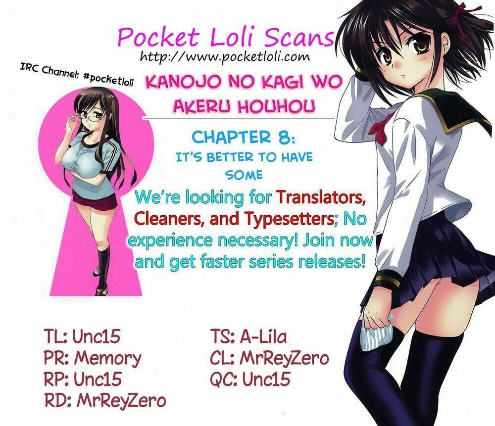 Kanojo No Kagi Wo Akeru Houhou Chapter 8 - Next Chapter 9