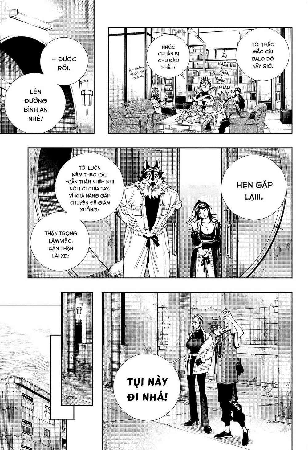 gokurakugai chapter 2 - Trang 2