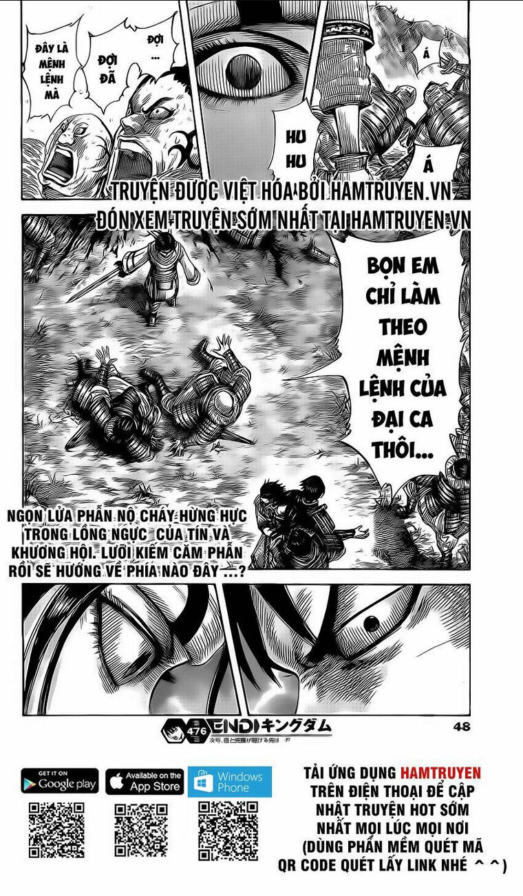 kingdom - vương giả thiên hạ chapter 476 - Next chapter 477