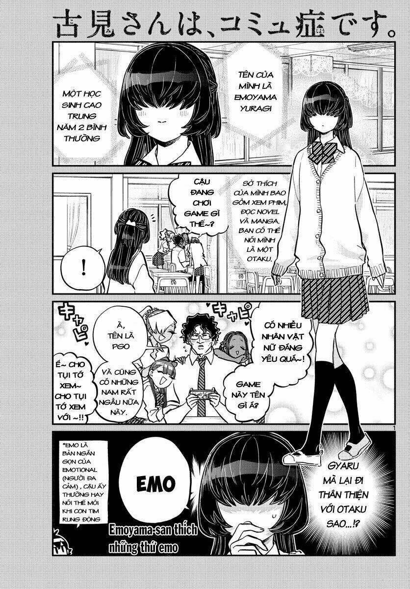 komi không thể giao tiếp chapter 216: emoyama-san thích những thứ emo - Trang 2