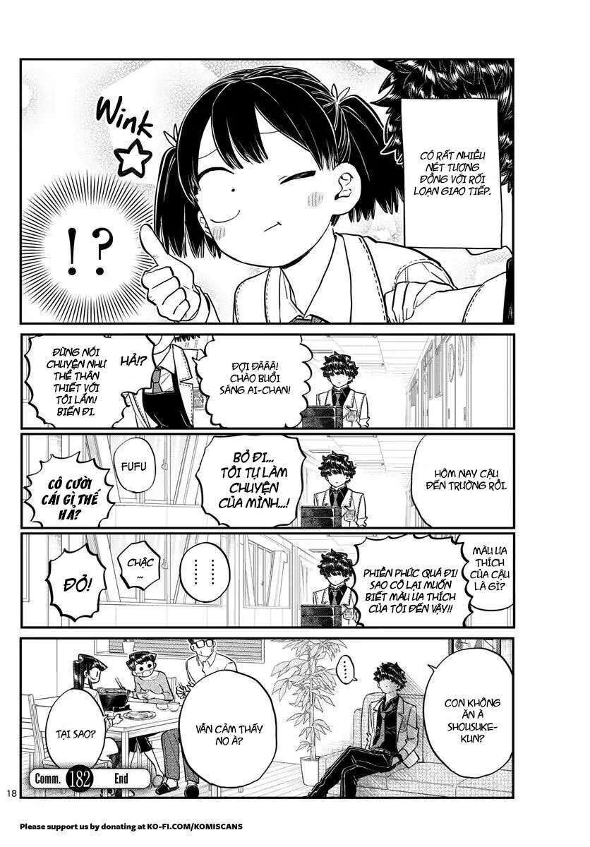 komi-san wa komyushou desu chapter 182 - Trang 1