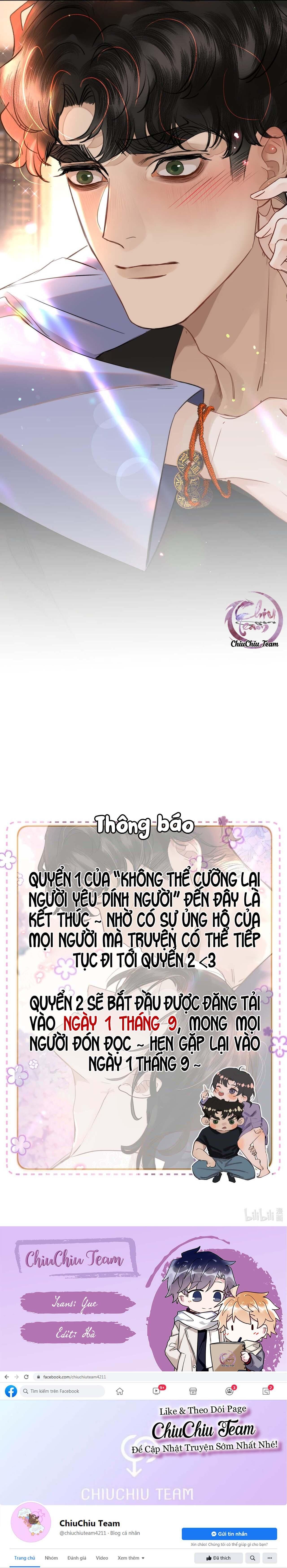 Không Thể Cưỡng Lại Người Yêu Dính Người Chapter 20 NGANG RAW - Trang 2