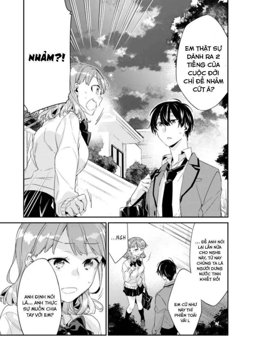 osananajimi kanojo no morahara ga hidoi n de zetsuen sengen shite yatta chapter 2.2 - Next Chapter 3