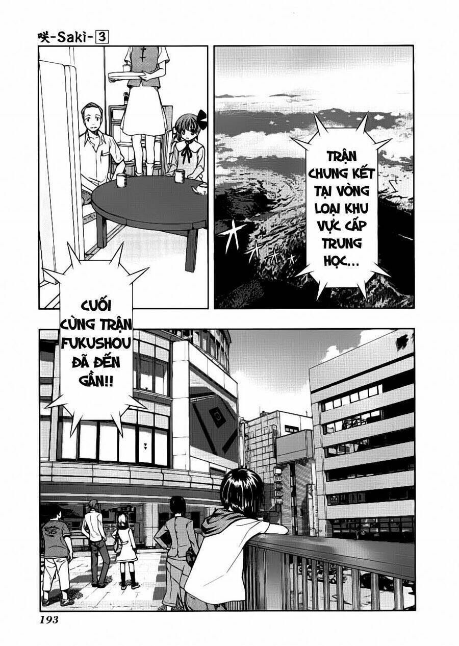 saki chapter 24: Đổi ngôi - Trang 2