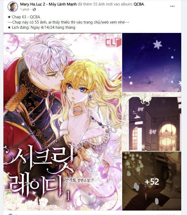 Quý Cô Bí Ẩn - Secret Lady Chap 63.1 - Next Chapter 63.1