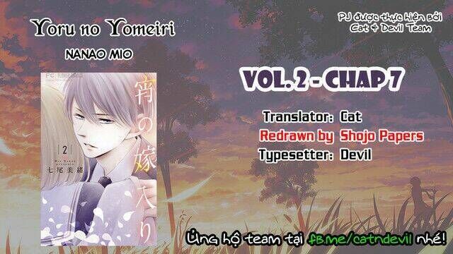 yoru no yomeiri chapter 7 - Trang 2