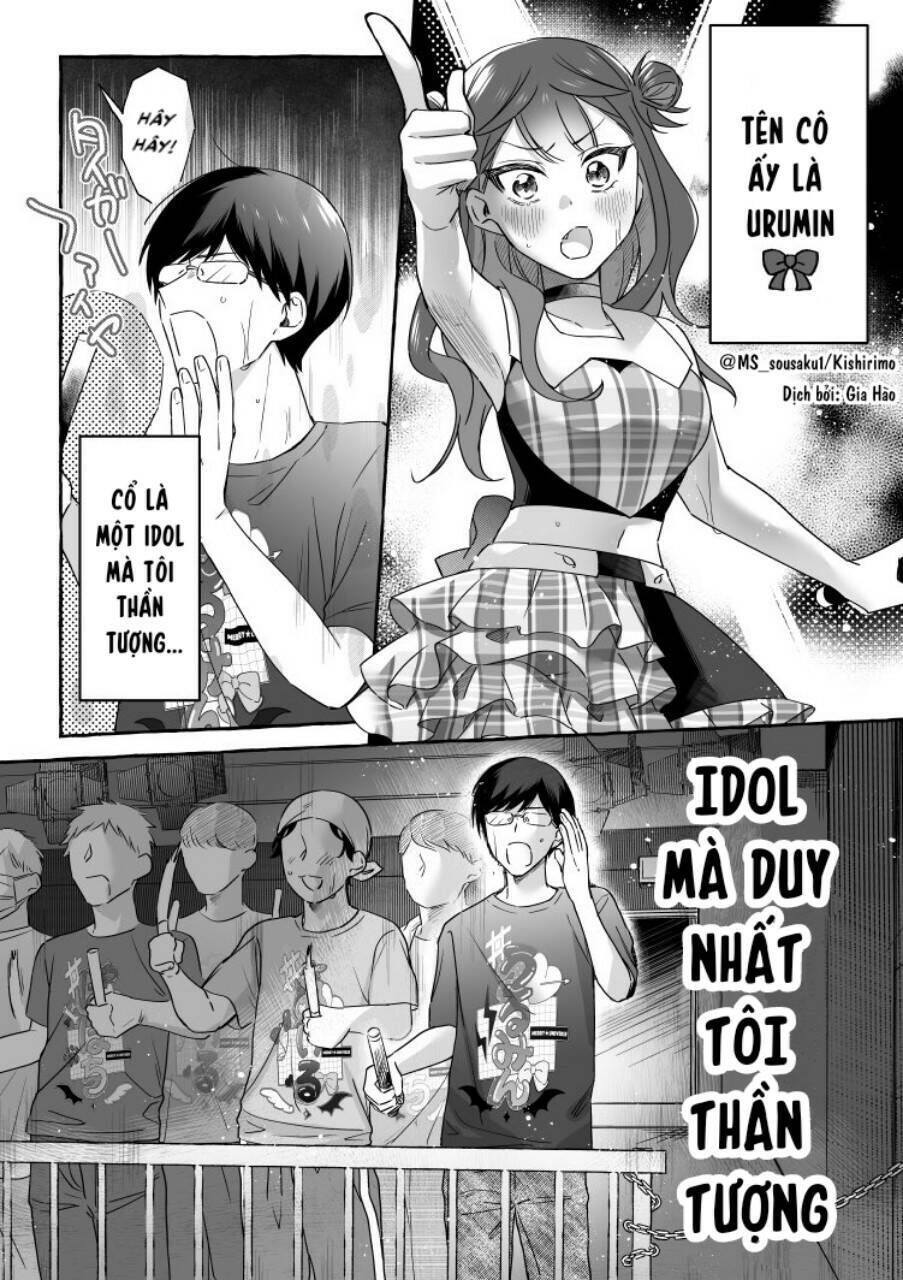 damedol: cô idol hậu đậu và người hâm mộ duy nhất trên thế giới chapter 19.5 - Next chương 20