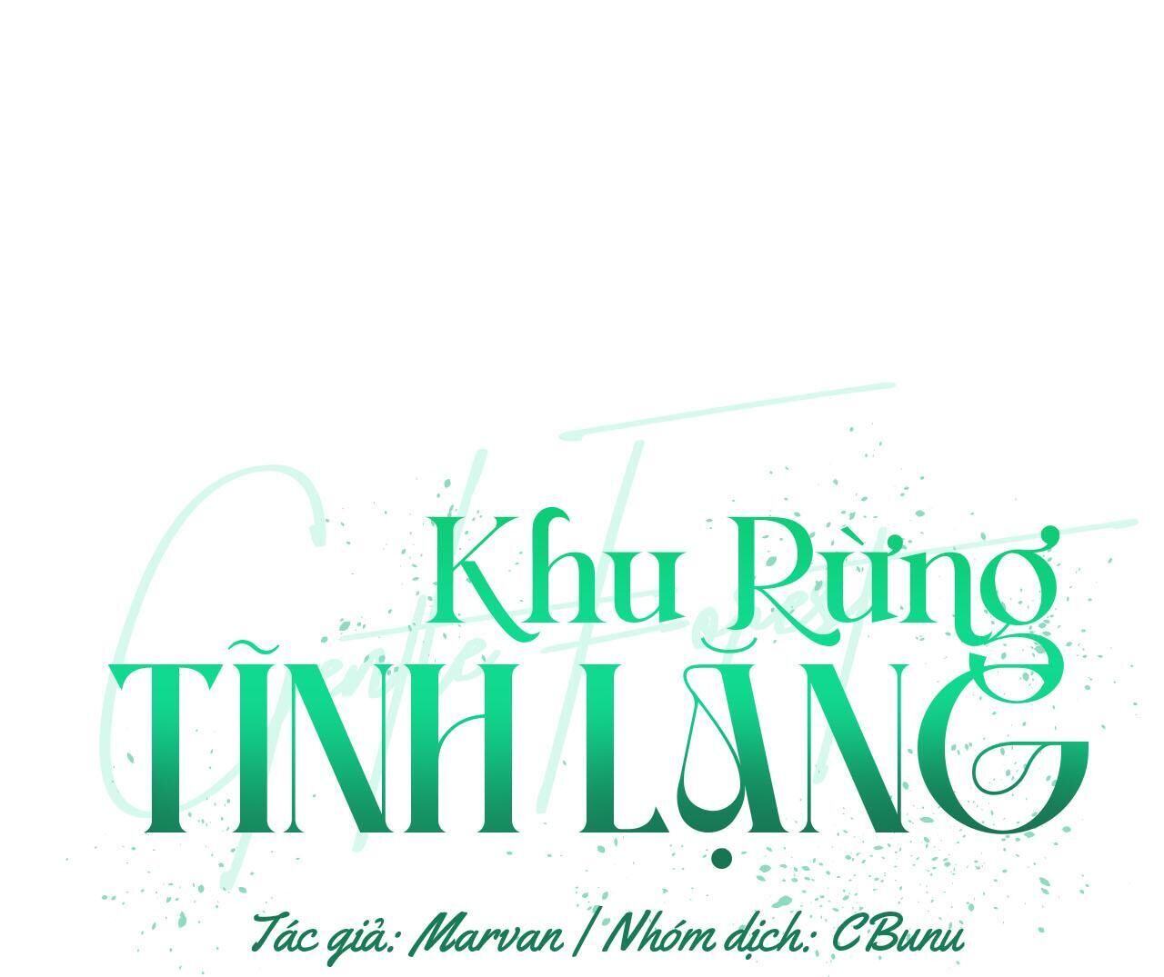 (cbunu) khu rừng tĩnh lặng Chapter 9 - Next Chương 10