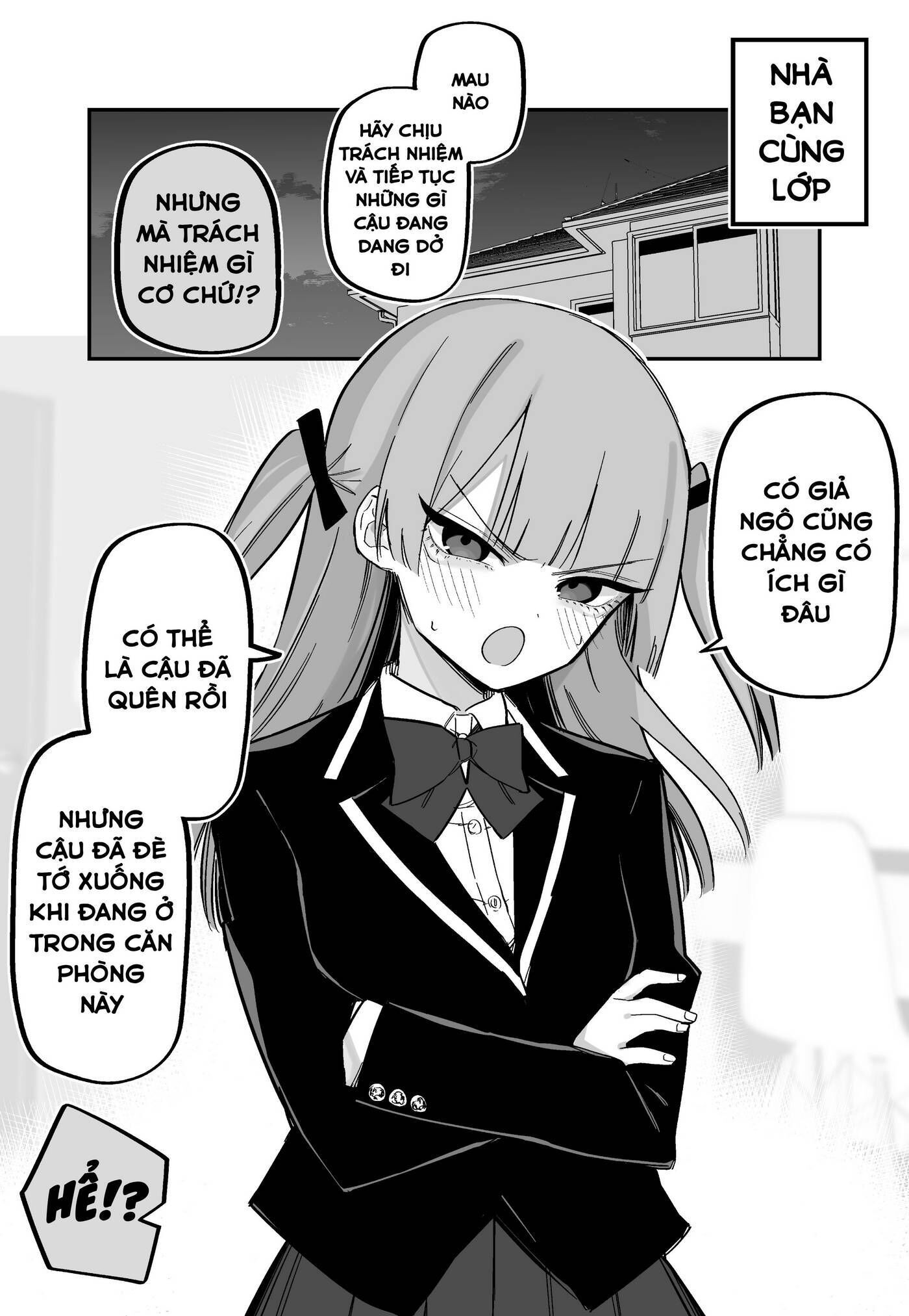 (Hình Như) Tôi Có Bạn Gái Tsundere? Chapter 3 - Trang 2