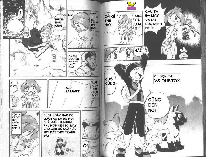 pokemon special Chapter 184 - Trang 2