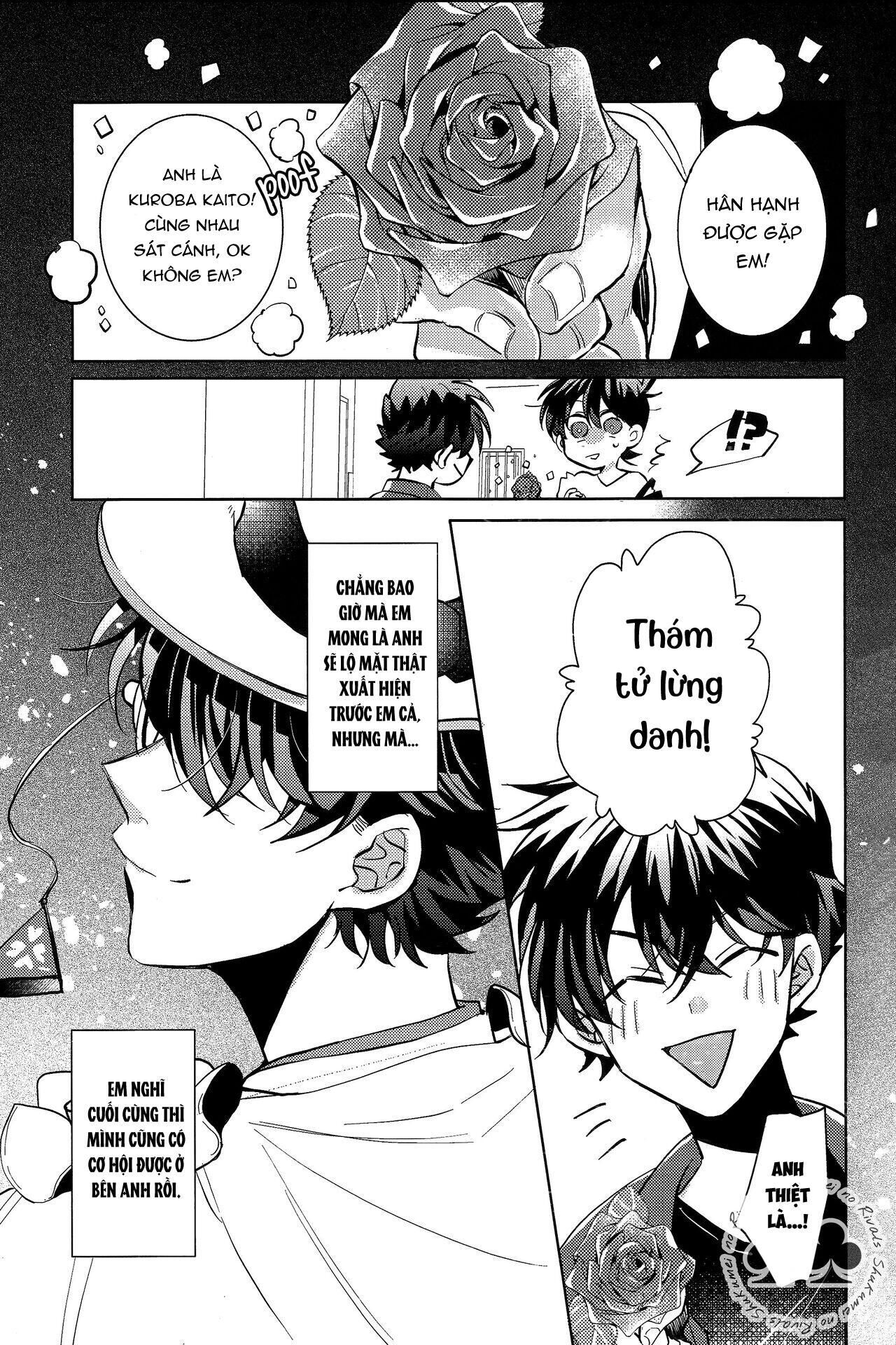 DJ Detective Conan Chapter 4 KidxShinichi - Trang 2