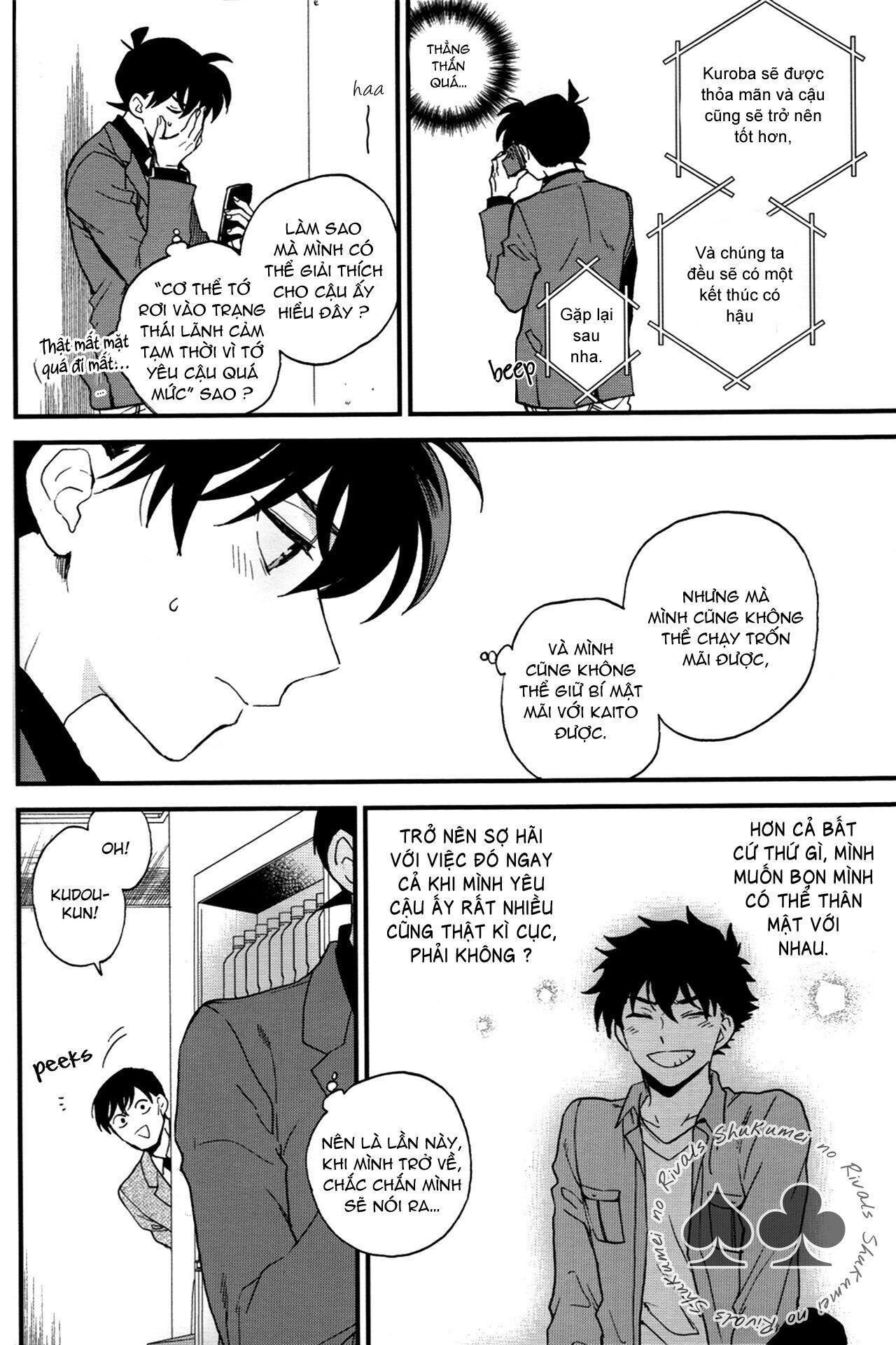 DJ Detective Conan Chapter 2 KaitoxShinichi - Trang 2