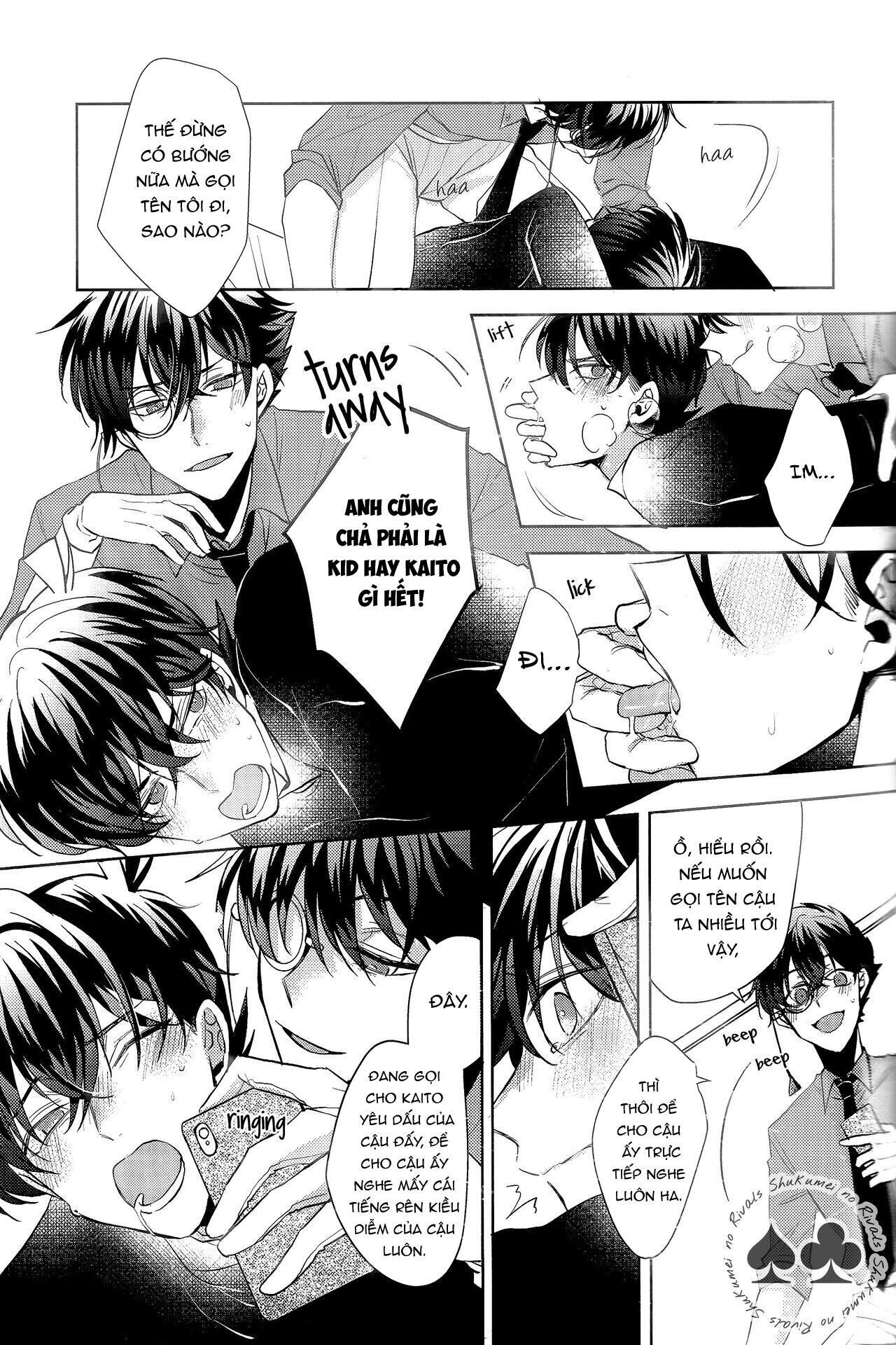 DJ Detective Conan Chapter 4 KidxShinichi - Trang 2