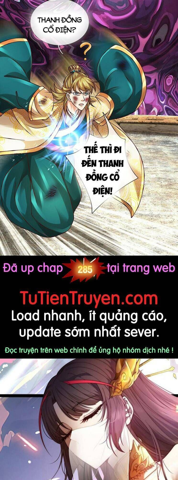 bắt đầu với chí tôn đan điền chương 284 - Next chương 285