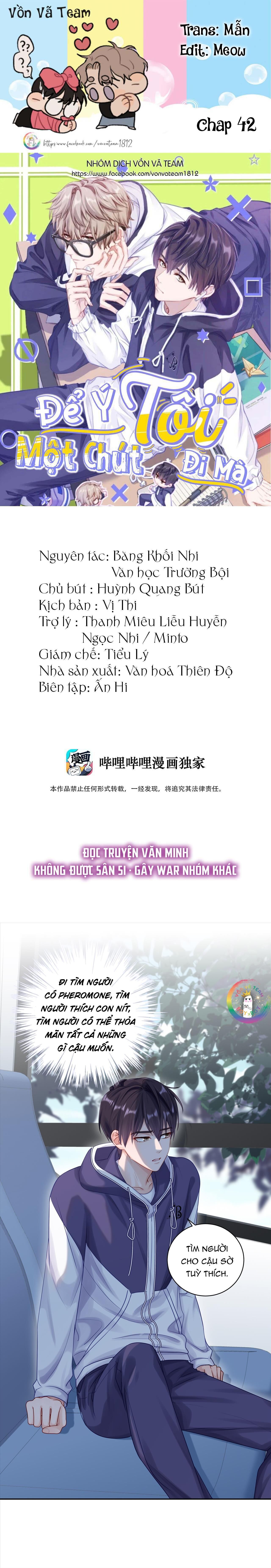 để ý tôi một chút đi mà Chapter 42 - Next Chương 43