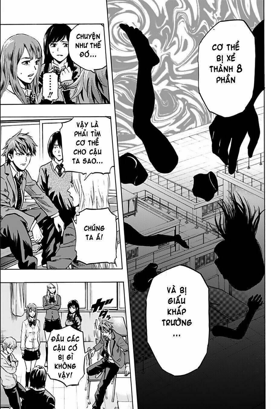 trò chơi tìm xác - karada sagashi chapter 1.1 - Trang 2