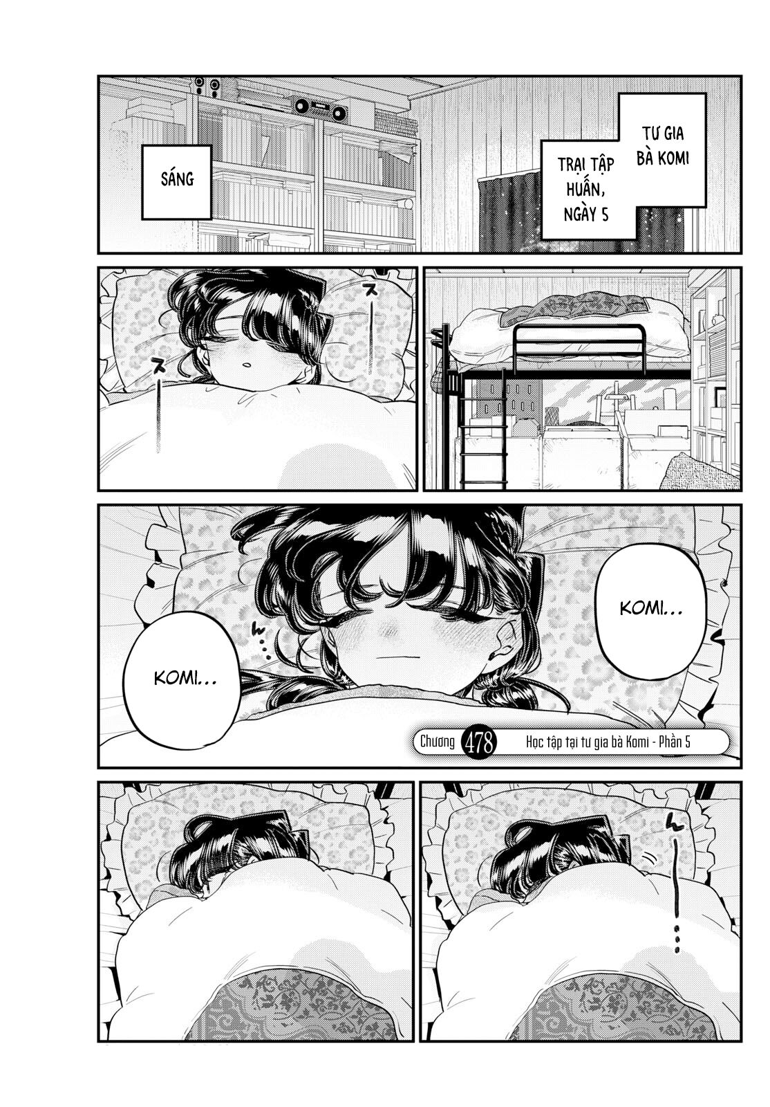 komi-san wa komyushou desu Chapter 478 - Trang 1