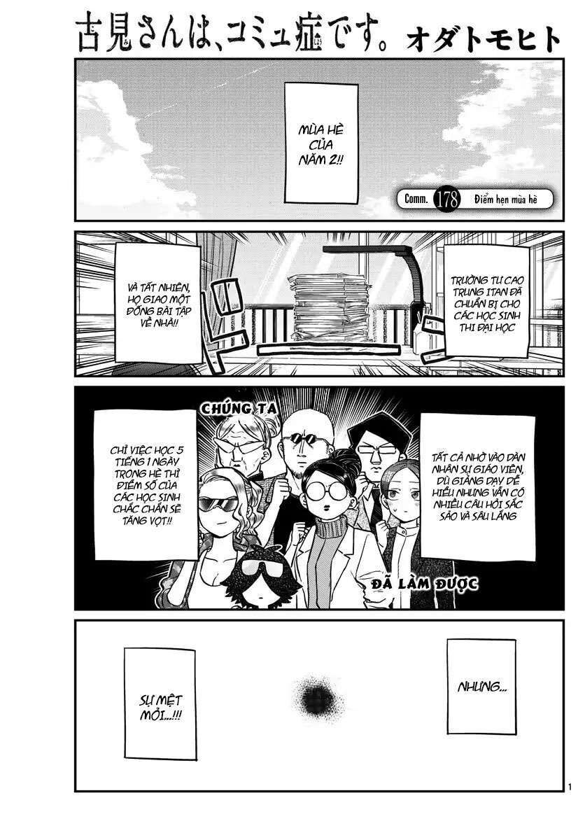 komi-san wa komyushou desu chapter 178 - Next chapter 179