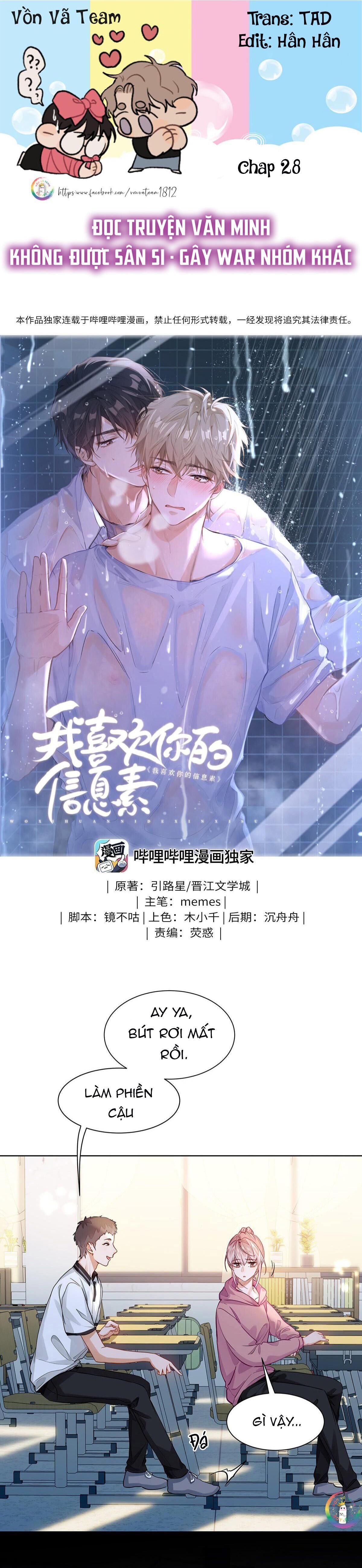 Tôi Thích Pheromone Của Cậu Chapter 28 - Trang 1