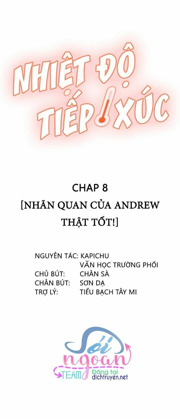 nhiệt độ xã giao chapter 8 - Next chương 9 - andrew quan tâm đến mình ư?