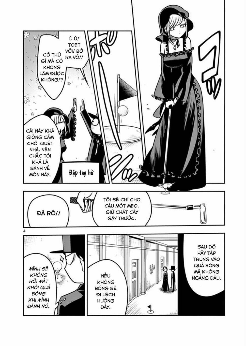 shinigami bocchan to kuro maid chapter 75: chơi golf - Trang 2