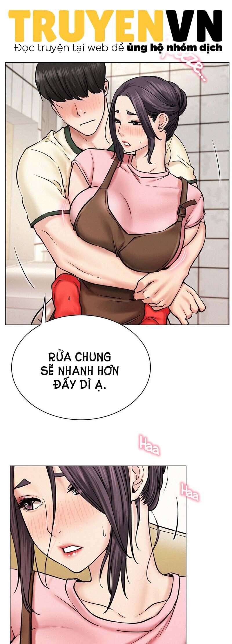 sống chung với dì chương 9 - Trang 1