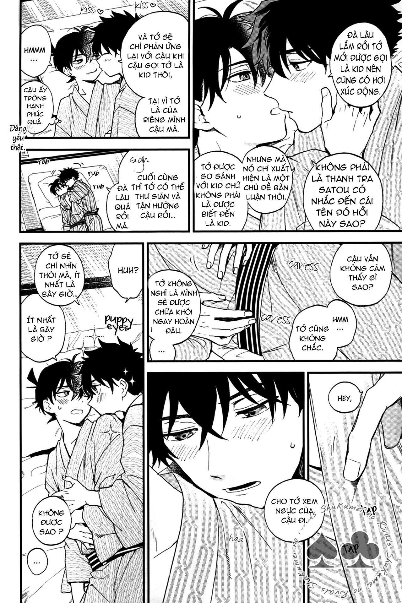 DJ Detective Conan Chapter 2 KaitoxShinichi - Trang 2