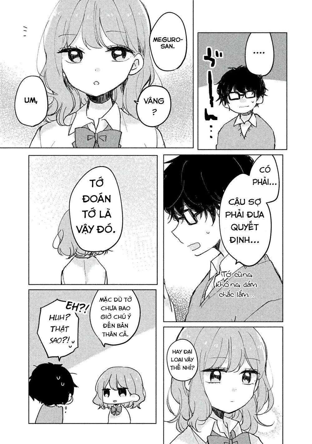 Đây Không Phải Lần Đầu Của Meguro-san Chapter 3 - Next Chapter 4