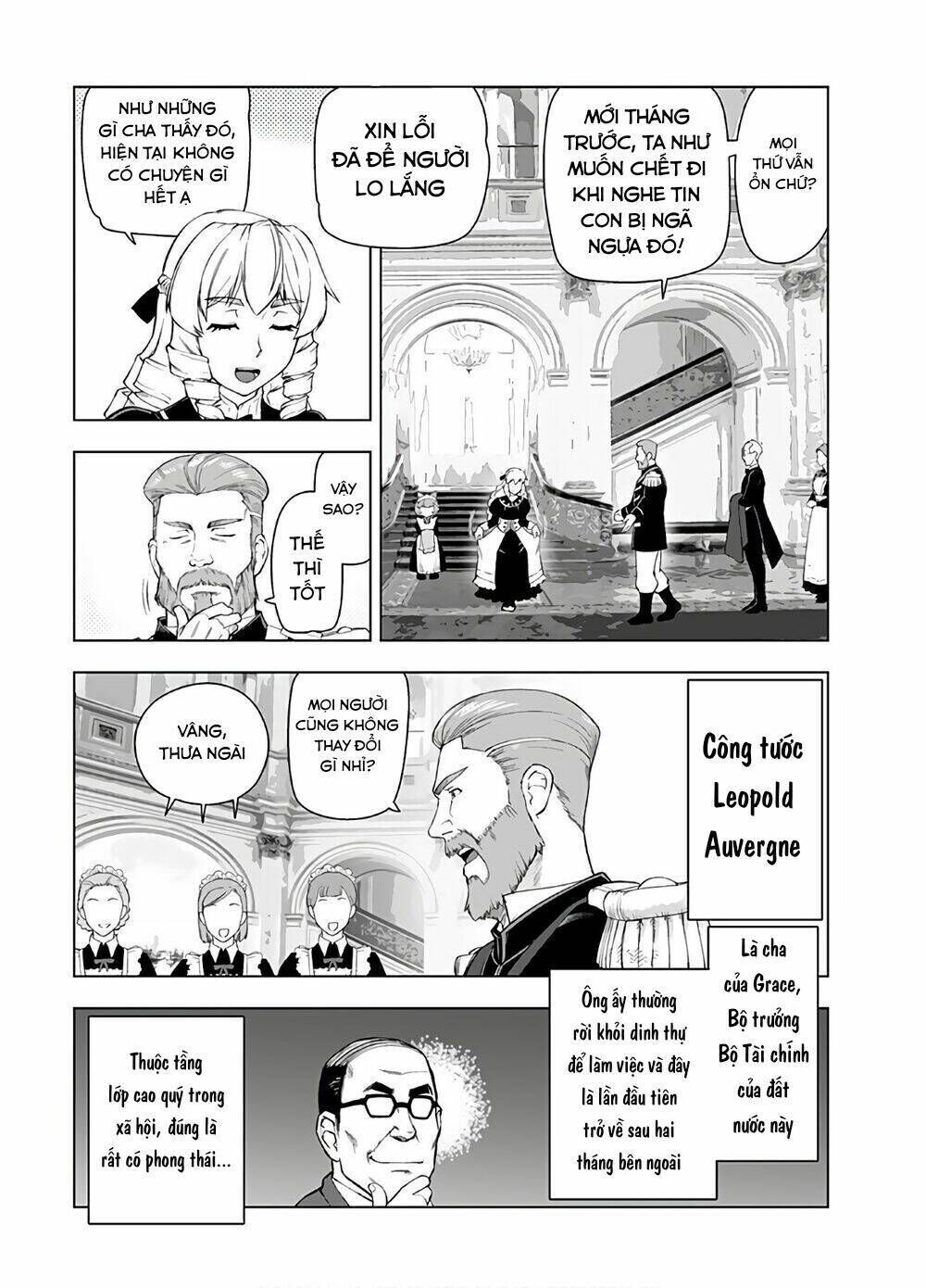 ông chú chuyển sinh - akuyaku reijou tensei oji-san chapter 13 - Next chapter 14