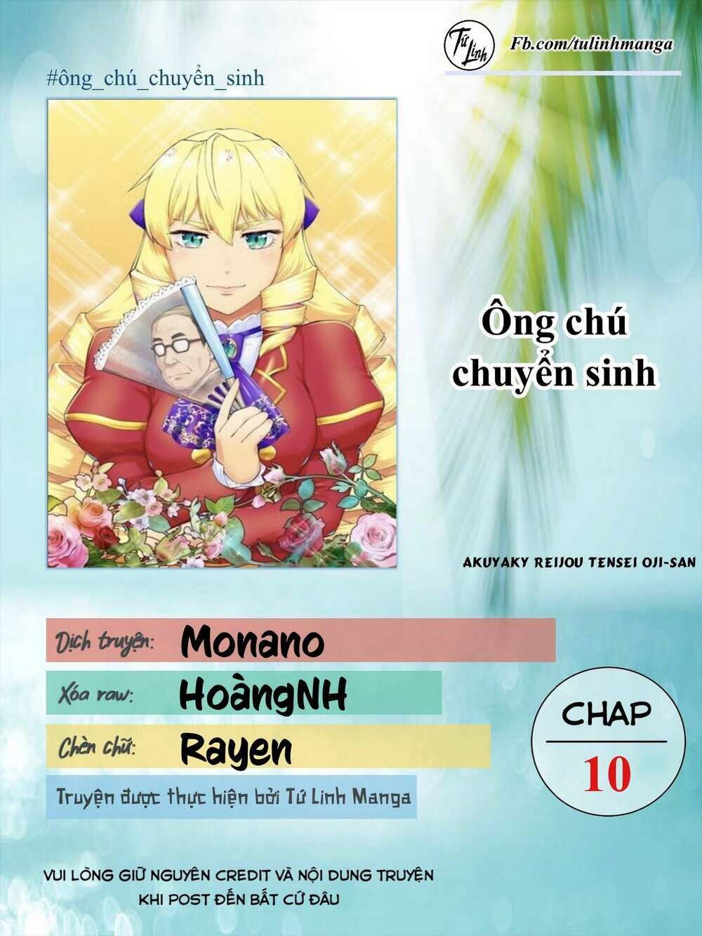 ông chú chuyển sinh - akuyaku reijou tensei oji-san chapter 10 - Next chapter 11