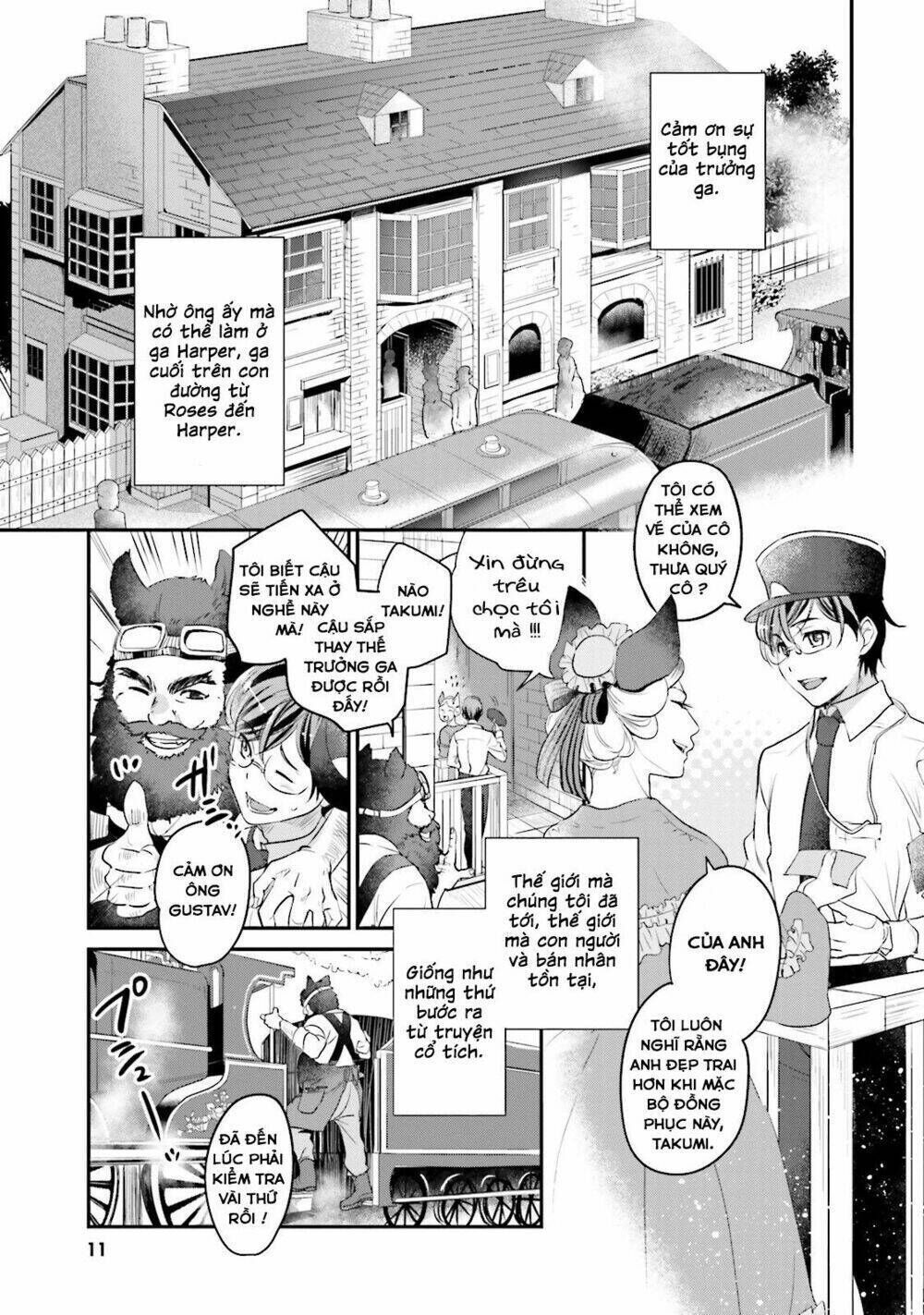 Isekai Ekisha No Kissaten Chapter 1 - Trang 2