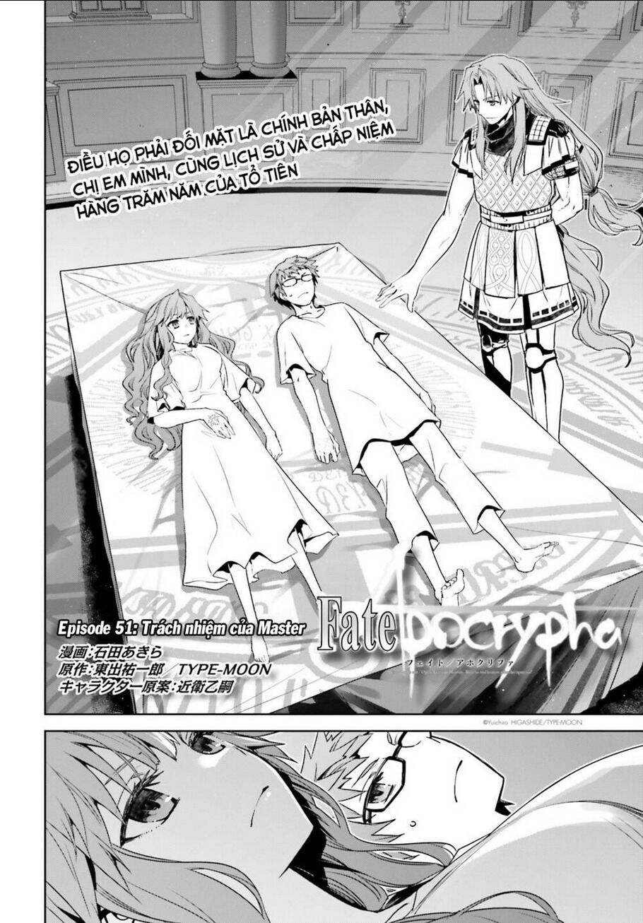 fate/apocrypha chapter 51: trách nhiệm của master - Next chapter 52: Đêm cuối cùng