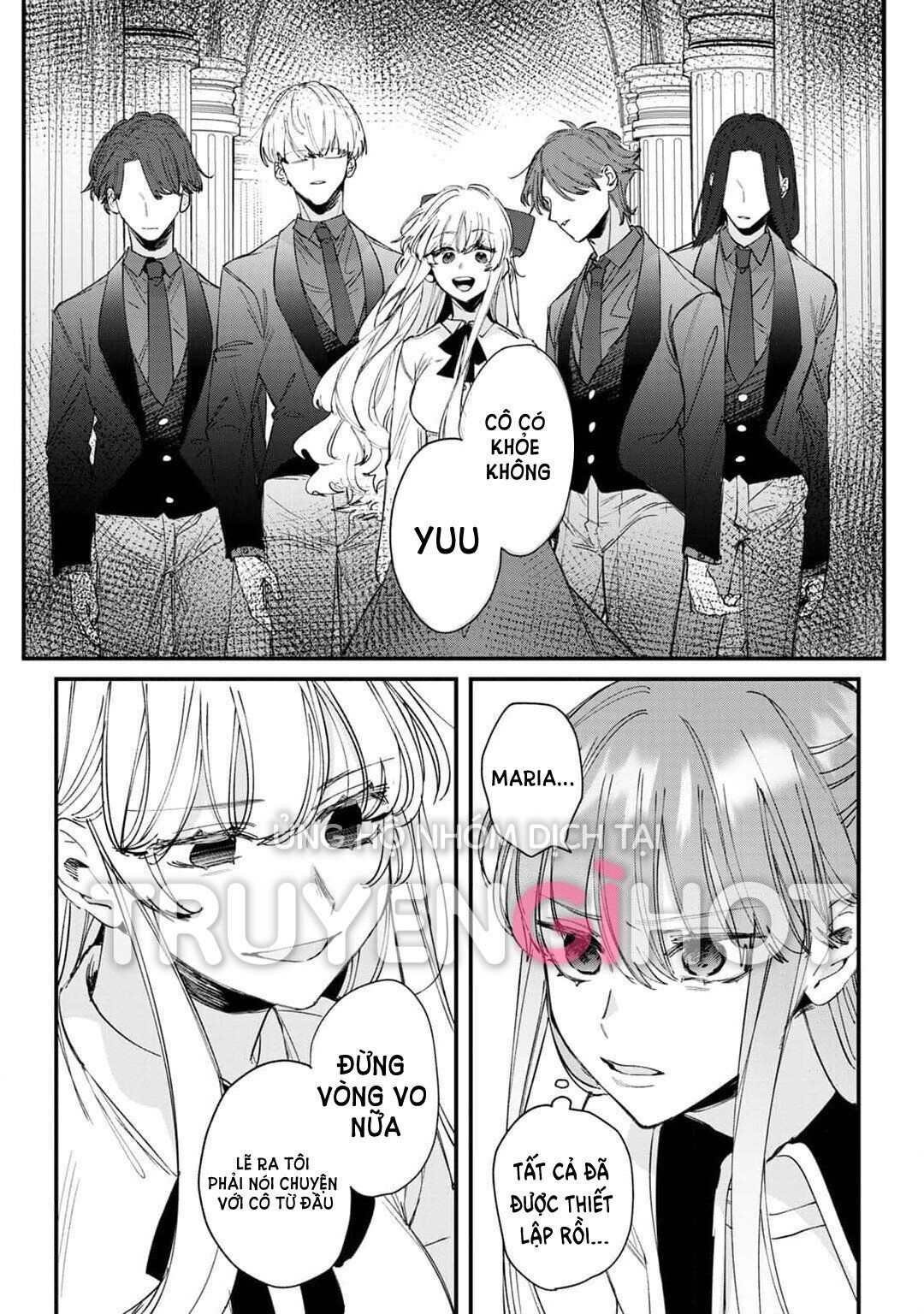 [21+] Chuyển Sinh Thành Nữ Phụ Phản Diện, Tôi Bị Trói Buộc Bởi Hoàng Tử Yandere Mạnh Nhất Ngoài Nam Chính Chap 8.2 - Trang 2